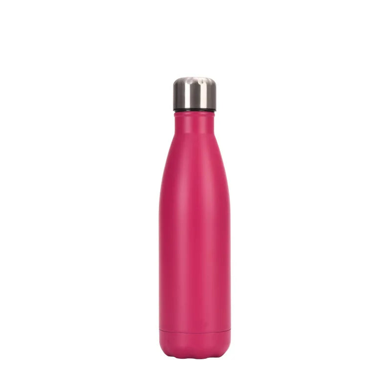 17oz Stainless Steel Water Bottle with Name,Double Wall Vacuum Bottle,Women Men School Cycling Gym Sport,Customize Birthday Gift